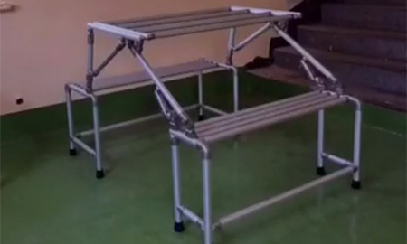 線棒折疊椅 鋁合金廠家